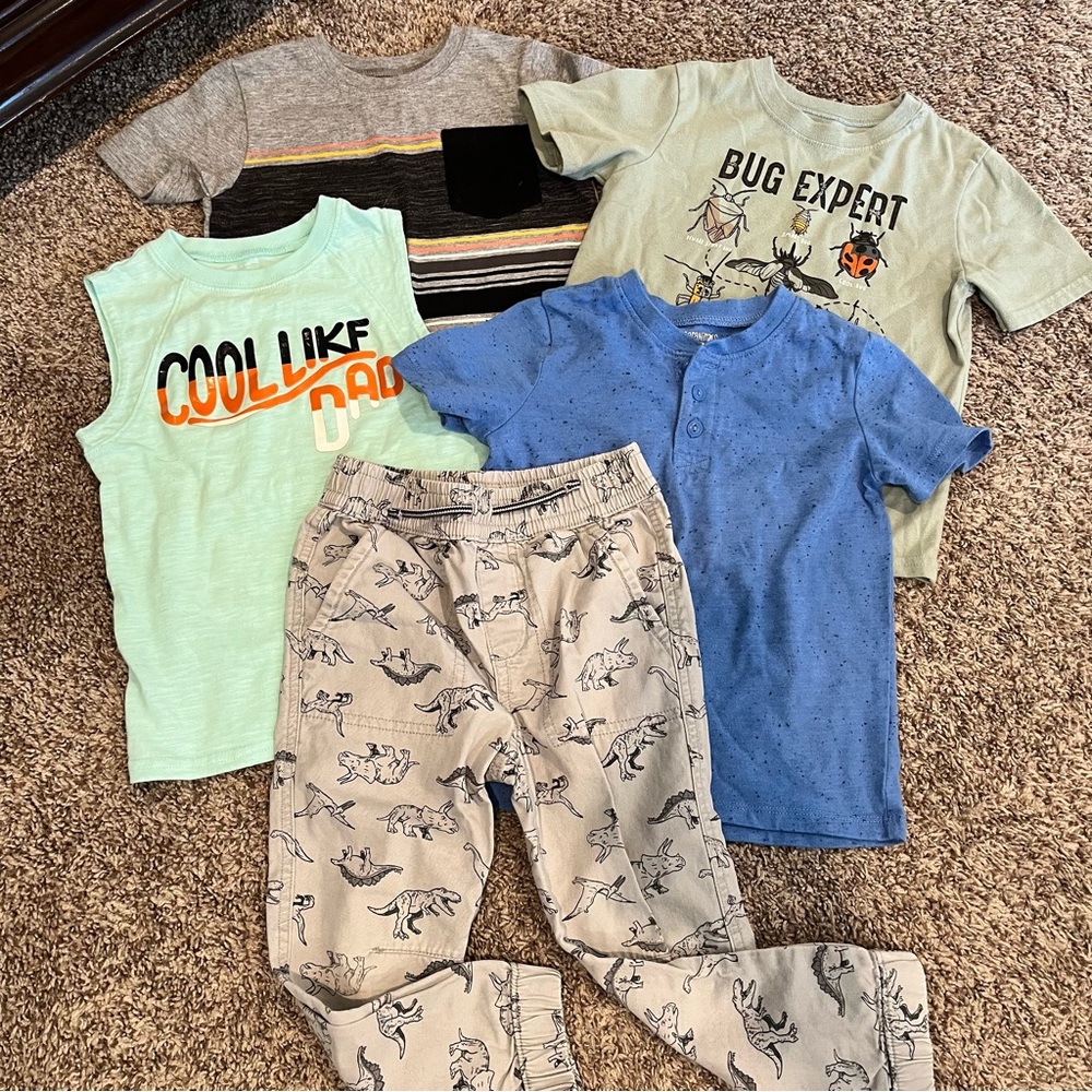 Garanimals Gray Elastic Waist Pants
